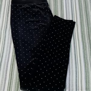 Express Velvet leggings medium